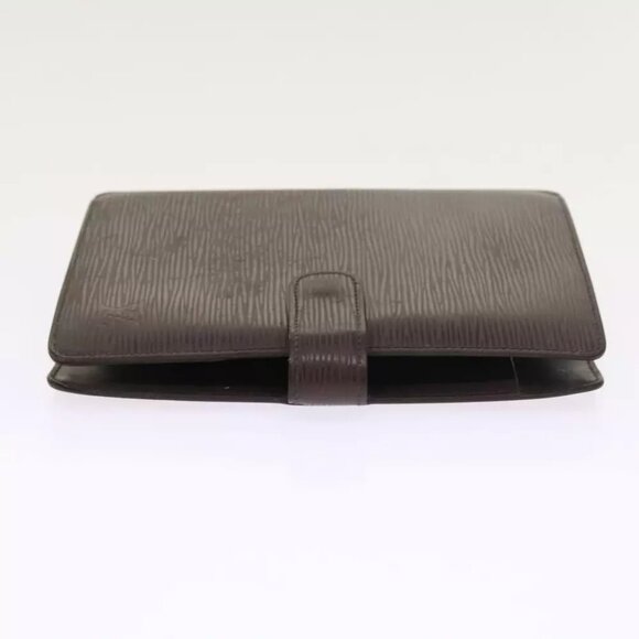 LOUIS VUITTON Epi Agenda MM Day Planner Cover Mocha R2004D LV Auth 54126 - Picture 6 of 15